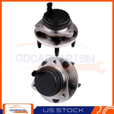 Juego (2) Conjunto de cojinete de cubo de rueda delantera para Chevrolet Caprice 2011 2013 2014 Foto 1 de 4