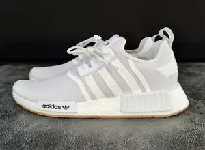 New Adidas NMD R1 Prime Blue Originals Shoes Sneakers - Cloud White-Gum (GZ9260) - Picture 1 of 5