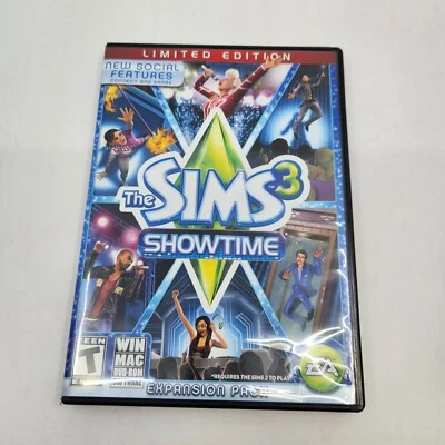 Sims 3 Showtime Windows Mac Mac and Windows 2012 T for Teen Pre-owned - Image 1 of 4