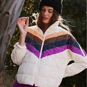 FP Movement Hatch Printed Puffer Jacket NWT Small - Picture 1 of 8