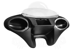 BATWING FAIRING WINDSHIELD 4 TRIUMPH Thunderbird ABS Plastic 6x9" SPKS HOLES - Bild 1 von 4