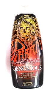 Ed Hardy Obnoxious Indoor Tanning Bed Lotion w/ Tingle & Bronzer - Picture 1 of 1