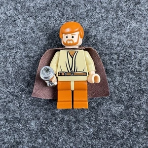 LEGO Star Wars Obi Wan Kenobi Minifigure Dark Orange Legs Sw0135 Set 7255 - Picture 1 of 8