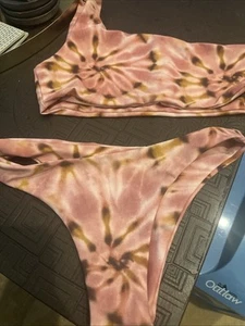Bikini Skatie Tie Dye para mujer talla pequeña verano playa - Imagen 1 de 4