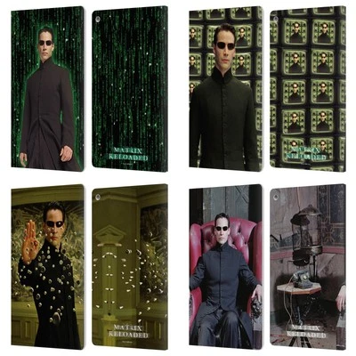 OFFICIAL THE MATRIX RELOADED KEY ART LEATHER BOOK WALLET CASE FOR AMAZON FIRE - Image 1 of 4