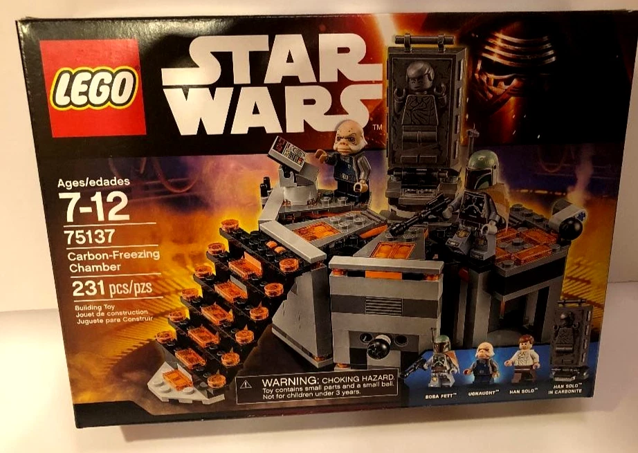 LEGO 75137 Star Wars: Cámara de Congelación de Carbono Boba Fett Han Solo NUEVO Sellado Foto 1 de 4