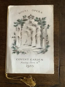 Programme Royal Opera House Gala Performance Coronation Queen Elizabeth 1953 - Picture 1 of 5