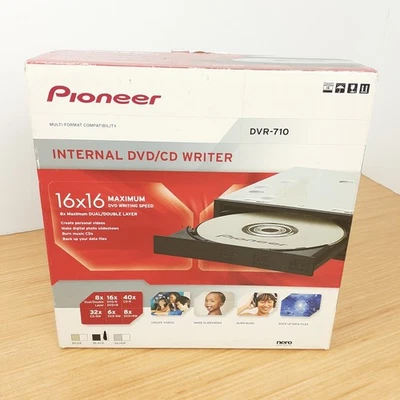 NEW Pioneer Internal DVD/CD Writer DVR-710 16x16 DVD-R/RW DVR-111DBK Open Box - Image 1 of 4