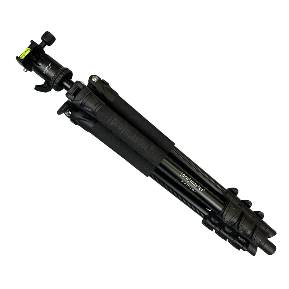 ProMaster Scout series SC423 Tripod with SCH30 Ball Head No Plate Good - Image 1 of 4