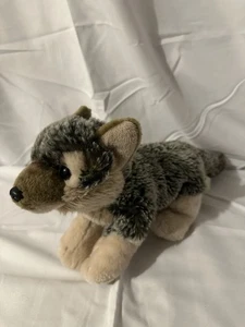 Peluche realista SOS Save Our Space 13” Timber Wolf - Imagen 1 de 8