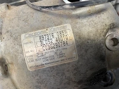 HOLDEN RODEO A/C COMPRESSOR RA, 3.5, 6VE1, CALSONIC CR14, 2003-2006 - image 1 of 4