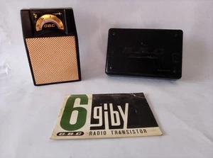 Radio transistor GBC Giby modelo AR/19 funcionando vintage años 60 - Imagen 1 de 11