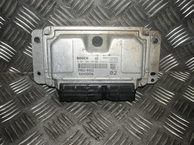 PEUGEOT 107 CITROEN C1 TOYOTA AYGO 1.0 BENZINA MOTORE ORIGINALE ECU 0261208702 - Immagine 1 di 4