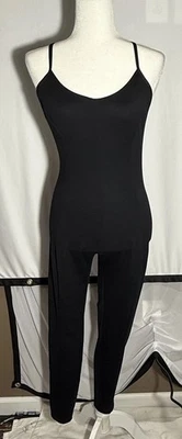 Mono Victoria’s Secret Sport Negro Mediano Largo Completo Capas Activas   Foto 1 de 4