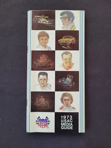 1973 USAC Media Guide, National Championship/Dirt Champ/Stock Car/Sprint/Midget - Picture 1 of 12