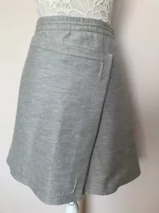 CARVEN grey mini skirt medium UK 12 EUR 38 - Picture 1 of 9