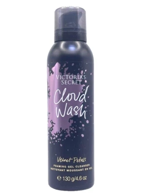 VICTORIA'S SECRET VELVET PETALS CLOUD WASH  FOAMING GEL CLEANSER 4.6 OZ NEW - Image 1 of 2