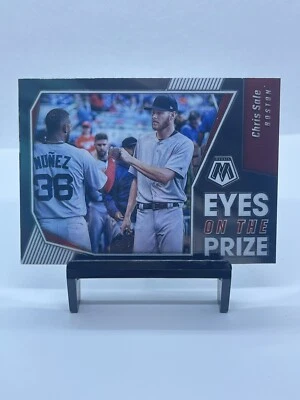 2021 Panini Mosaic Chris Sale Eyes on the Prize Insert Boston Red Sox #EOP7 - Image 1 of 2