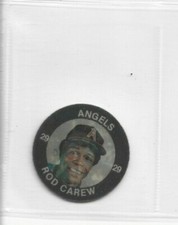 Rod Carew 1984 7-11 Slurpee Disc West Region - Hall of Fame - California Angels