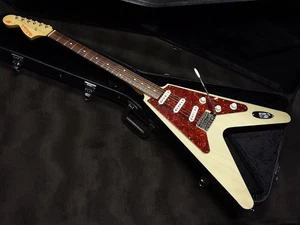 Psychederhythm GIBFENDRIX Limited, Flying V type electric guitar, RARE!!! y1284 - Picture 1 of 10