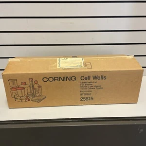 Corning 12 Well Cell Wells Model 25815 50 Pieces Sterile 22mm Diameter - Picture 1 of 7