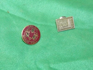 Vintage 1980er MNAA Ehrenrolle Ehrennadel Gold, Stadtszene, Silber Pin - Bild 1 von 8