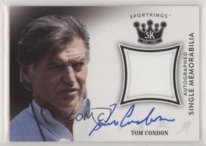 2018 Sage Sportkings Auto Memorabilia Tom Condon #AM-TC Auto