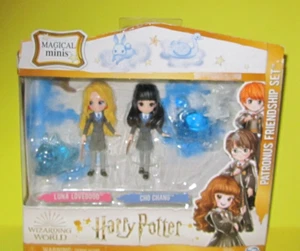 NUEVO Harry Potter Mundo Mágico Minis Mágicas Luna Cho Patronus Conjunto de Amistad - Imagen 1 de 11