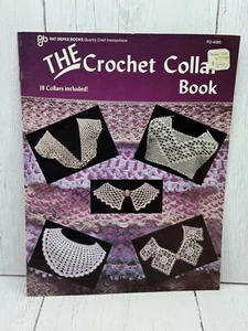 Vestido vintage The Crochet Collar Book 18 patrones hilo encaje tapete Pat Depke - Imagen 1 de 4