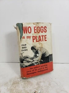 Two Eggs on My Plate, Oluf Reed Olsen, 1953 HC/DJ 1st/1st Norwegian Underground - Picture 1 of 12