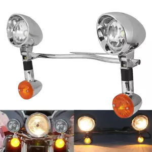 Passing Turn Signal Light Bar For Suzuki Boulevard C50 C90 M50 Intruder VL1500 - Picture 1 of 12