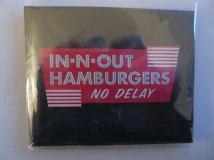 IN-N-OUT (TYVEK) "NO DELAY" BUMPER STICKER WALLET, STRONG, DURABLE,LIGHT WEIGHT - Picture 1 of 9