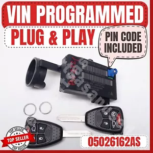 ๐ฎ VIN PROGRAMMED PLUG & PLAY IMMOBILIZER CHRYSLER 200 DODGE AVENGER 05026162AS - Picture 1 of 7