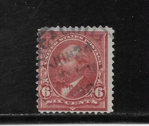 U.S. SCOTT 282 GEBRAUCHT FEIN - 1898 6c LAKE ERSTE BÜROAUSGABE (4B) - Bild 1 von 2