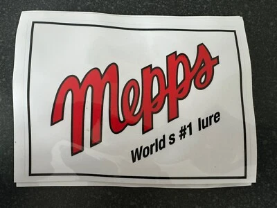 SEAT BOX, PENN, MEPPS LURES EDITION FISHING Stickers, SEAT BOX Laptop, ROD TUBE - Image 1 of 4