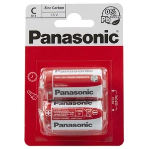 Panasonic Zinc Carbon C LR14 1.5V Batteries x 2 *Long Expiry Date* - Picture 1 of 6