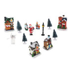  Dekoracja świąteczna Żywica Wakacje Domek dla lalek Dekoracje Miniaturowa figurka