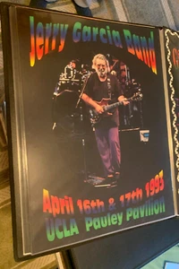 Grateful Dead Jerry Garcia Band UCLA Art Poster 18x24" Concert Rock Vintage 1993 - Picture 1 of 2