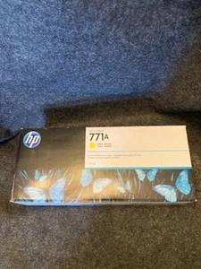 HP 771A B6Y18A 775 ml DesignJet Yellow Ink Cartridge - Picture 1 of 2