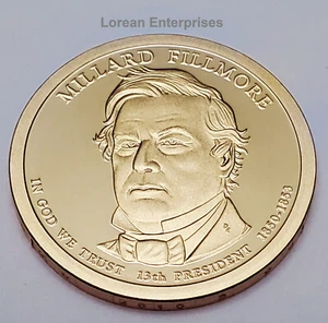 Dólar presidencial S 2010 -Millard Fillmore - ✼PRUEBA✼ BU - Imagen 1 de 2
