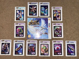 Kid Icarus: Uprising (Nintendo 3DS, 2012) Case and 12 AR cards. **CASE ONLY** - Afbeelding 1 van 7