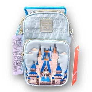 2025 Disney Parks Cinderella Castle LUG Mini Skeeter Crossbody Bag Disney World - Picture 1 of 16