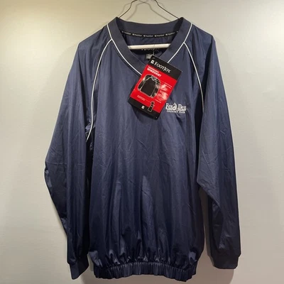 Footjoy Performance Windshirt Men's Large Blue Golf Pullover Windbreaker NWT - Image 1 of 4