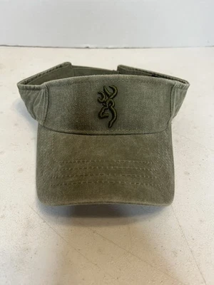 Sombrero Browning Visera Correa Trasera Talla Única Verde Buckmark Logo Exterior Caza Hombres Foto 1 de 4
