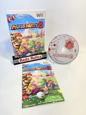 Mario Party 8 (Nintendo Wii, 2007)  Complete Excellent Refurbished Near Mint - Image 1 of 4