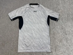 Under Armour Compression Shirt Mens Large Athletic Training Top HeatGear Sports - Picture 1 of 7