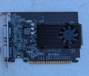 EVGA GeForce GT 610 2GB GDDR3 PCIe x16 HDMI DVI VGA Graphics Card - Picture 1 of 6