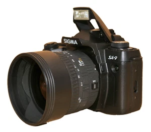 Sigma SA-9 35mm Film SLR + 15mm f2.8 EX Fisheye SA Mount - Excellent Clean Glass - Picture 1 of 24