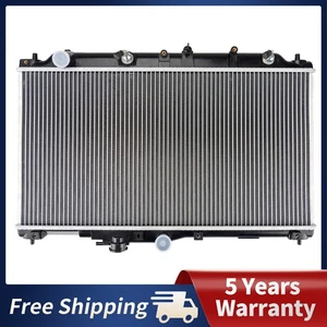 19 Aluminum Radiator For Honda Accord 1990-1993 Prelude 1992-1996 L4 2.2L CU19 - Picture 1 of 17