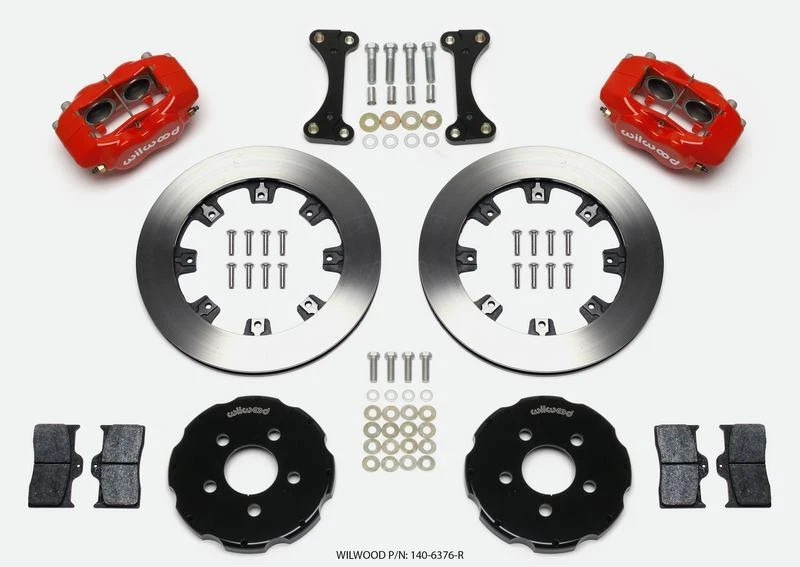 Kit de pinza de freno de disco Wilwood / rotor / pastillas - KIT, DELANTERO, PT, SRT/4,12.19 ROTOR RE Foto 1 de 2